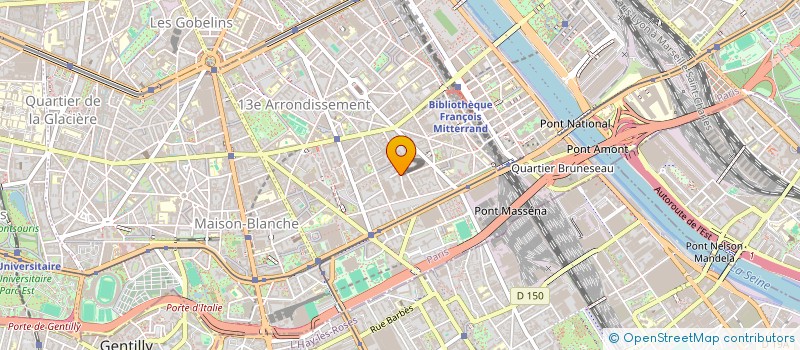 localisation de l'entreprise MADAME DANIELLE HOAREAU  PARIS