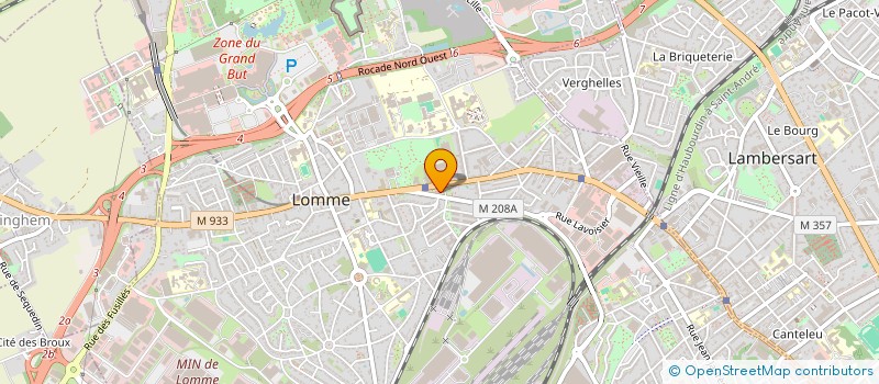 localisation de l'entreprise MADAME DANIELLE HOCHART  LILLE