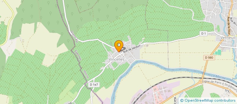 localisation de l'entreprise MADAME DANIELLE HU  VINCELLES