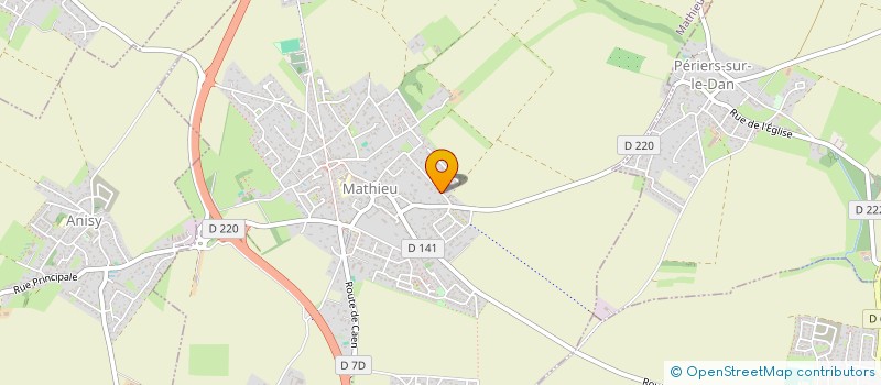 localisation de l'entreprise MADAME DANIELLE HUARD  MATHIEU