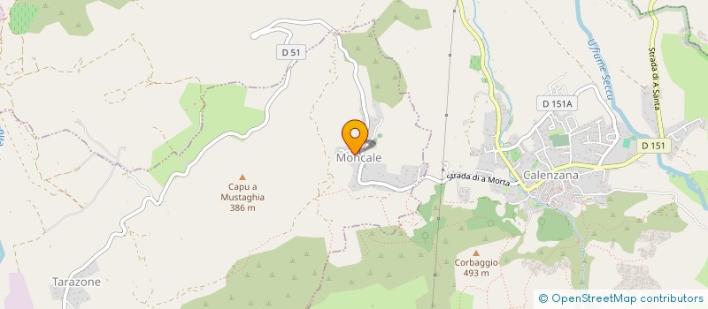 localisation de l'entreprise MADAME DANIELLE ISNARD POLIDORI  MONCALE