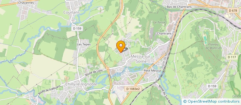 localisation de l'entreprise MADAME DANIELLE JACQUET à MESSIA-SUR-SORNE