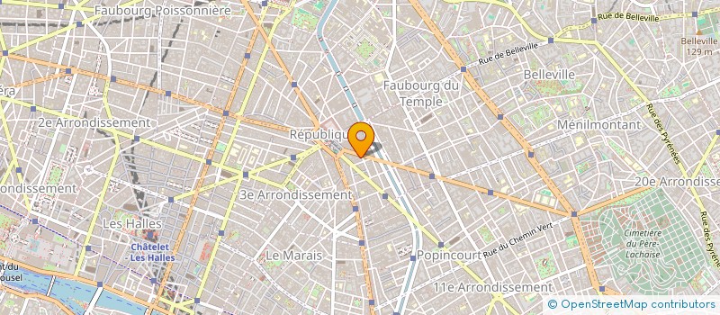 localisation de l'entreprise MADAME DANIELLE JAMIN à PARIS