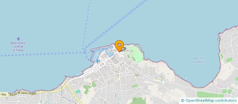 localisation de l'entreprise MADAME DANIELLE JANDET  SAINT-TROPEZ