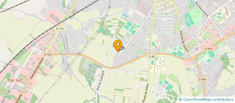 localisation de l'entreprise MADAME DANIELLE JAUDON à CHATEAUROUX