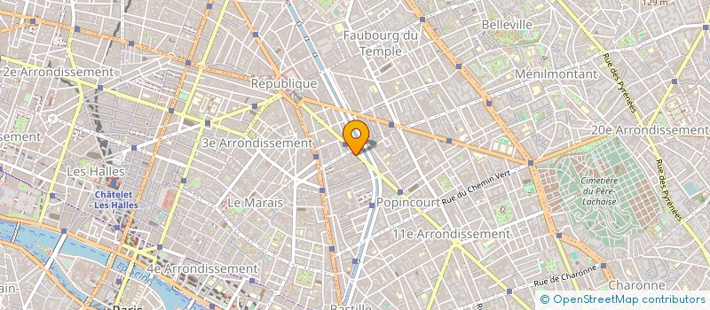 localisation de l'entreprise MADAME DANIELLE JOUAN  PARIS