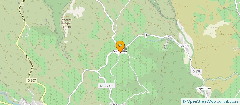 localisation de l'entreprise MADAME DANIELLE KHALKHAL  LA CAUNETTE