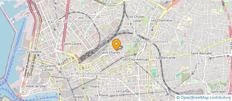localisation de l'entreprise MADAME DANIELLE KIRNIDIS PAGLIANO à MARSEILLE