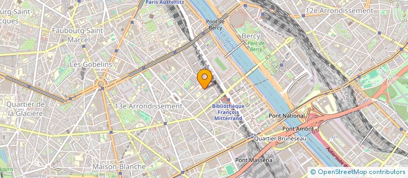 localisation de l'entreprise MADAME DANIELLE LACASSAGNE  PARIS