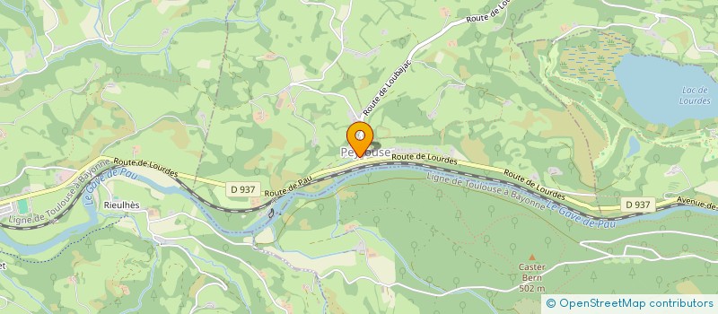 localisation de l'entreprise MADAME DANIELLE LADAGNOUS  PEYROUSE