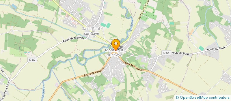 localisation de l'entreprise MADAME DANIELLE LAMOTHE  LE CASTERA