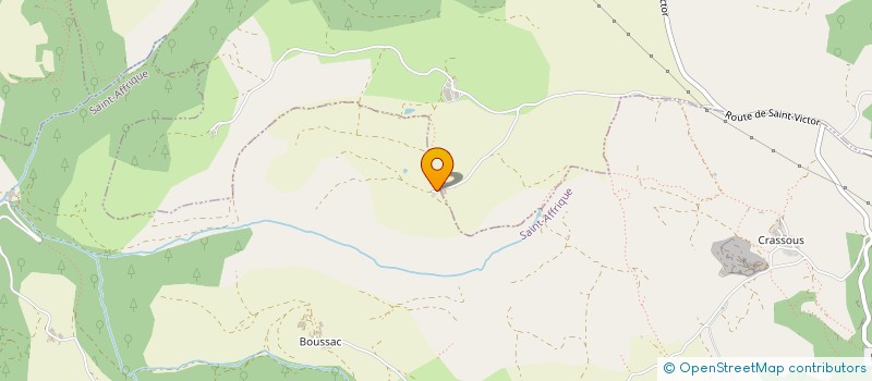 localisation de l'entreprise MADAME DANIELLE LANDES  ST-AFFRIQUE