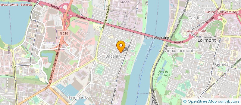 localisation de l'entreprise MADAME DANIELLE LARRAN à BORDEAUX