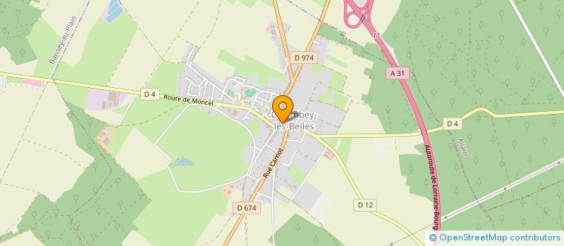 localisation de l'entreprise MADAME DANIELLE LECLERC  CREPEY