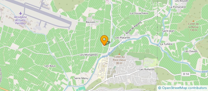 localisation de l'entreprise MADAME DANIELLE LEFONDEUR à PIERREFEU-DU-VAR