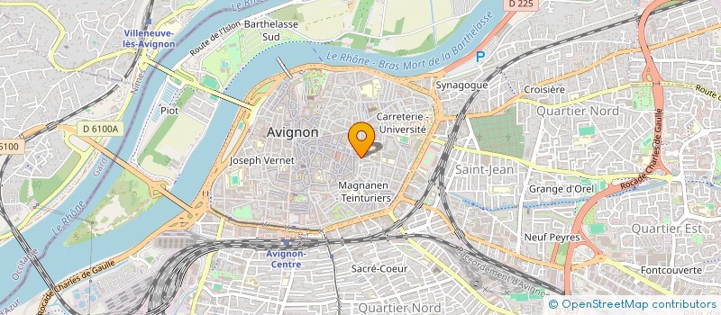 localisation de l'entreprise MADAME DANIELLE LEMERCIER  AVIGNON