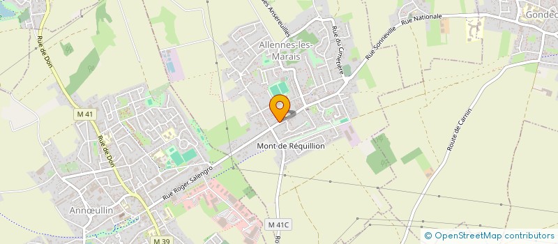 localisation de l'entreprise MADAME DANIELLE LEQUESNE à ALLENNES-LES-MARAIS