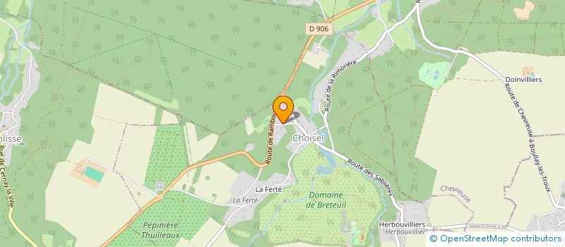 localisation de l'entreprise MADAME DANIELLE LEVY  CHOISEL