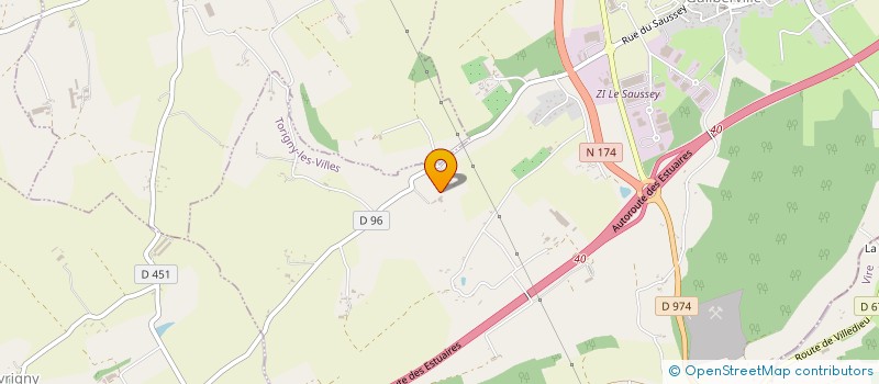localisation de l'entreprise MADAME DANIELLE LHOMER à TORIGNY-LES-VILLES