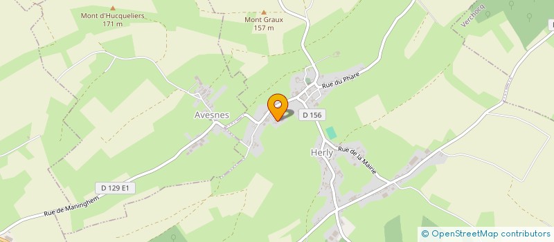 localisation de l'entreprise MADAME DANIELLE LONGAVESNE  HERLY