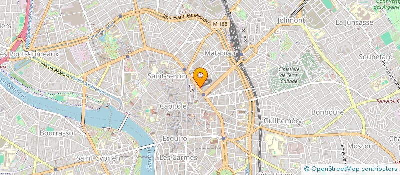 localisation de l'entreprise MADAME DANIELLE LOUKKAS à TOULOUSE