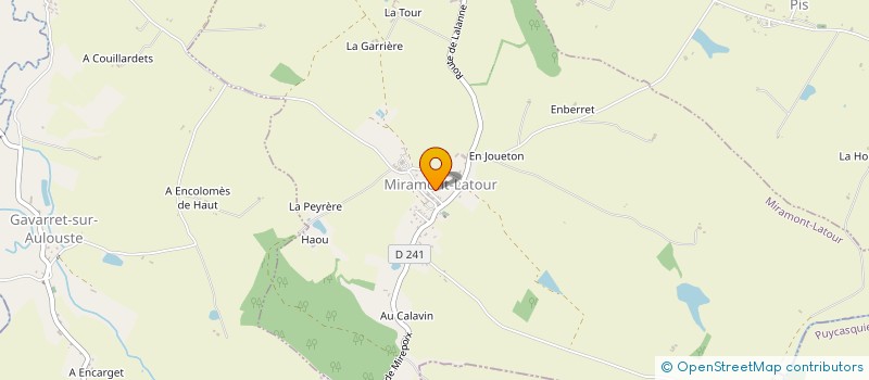 localisation de l'entreprise MADAME DANIELLE LOVATO à MONTESTRUC-SUR-GERS