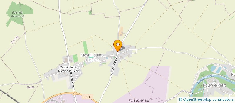 localisation de l'entreprise MADAME DANIELLE MAIGE  VILLECOURT