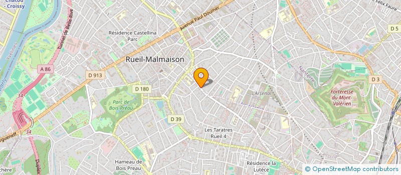 localisation de l'entreprise MADAME DANIELLE MAILLARD à RUEIL-MALMAISON