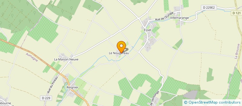 localisation de l'entreprise MADAME DANIELLE MALICORNE  LA BROUSSE