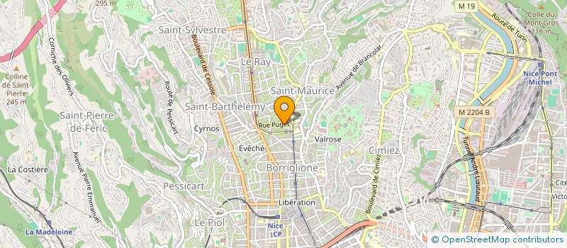 localisation de l'entreprise MADAME DANIELLE MARCONE  NICE
