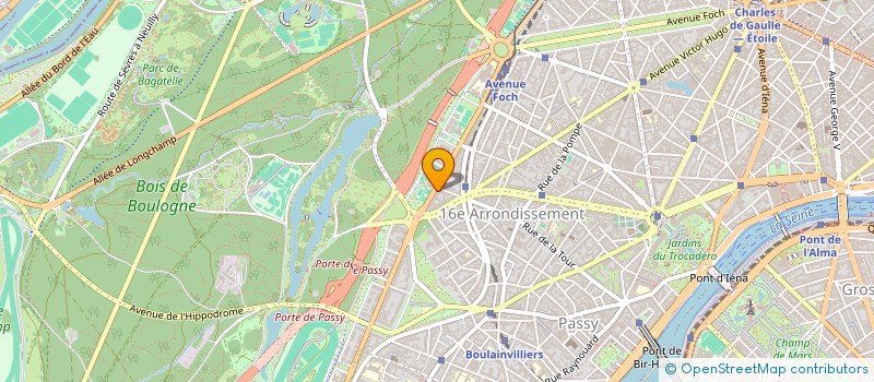 localisation de l'entreprise MADAME DANIELLE MARSEAULT  PARIS