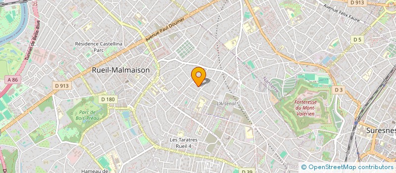 localisation de l'entreprise MADAME DANIELLE MARTAIL à RUEIL-MALMAISON