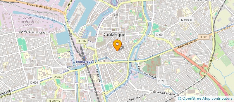 localisation de l'entreprise MADAME DANIELLE MASSEMIN à DUNKERQUE