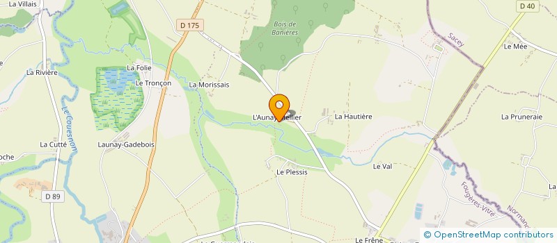 localisation de l'entreprise MADAME DANIELLE MCCRIMON  VAL-COUESNON