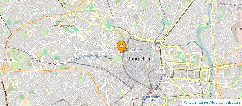localisation de l'entreprise MADAME DANIELLE MICHEL à MONTPELLIER