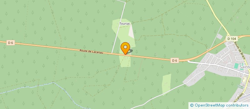 localisation de l'entreprise MADAME DANIELLE MINQUOY  SAINTE-HELENE