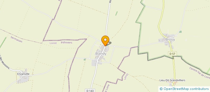 localisation de l'entreprise MADAME DANIELLE MOLVAULT  BLANDY