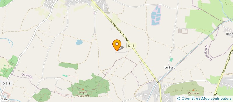 localisation de l'entreprise MADAME DANIELLE MONNIER  OUVEILLAN