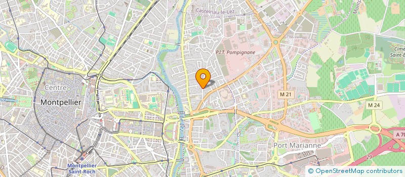 localisation de l'entreprise MADAME DANIELLE MONTARGES à MONTPELLIER