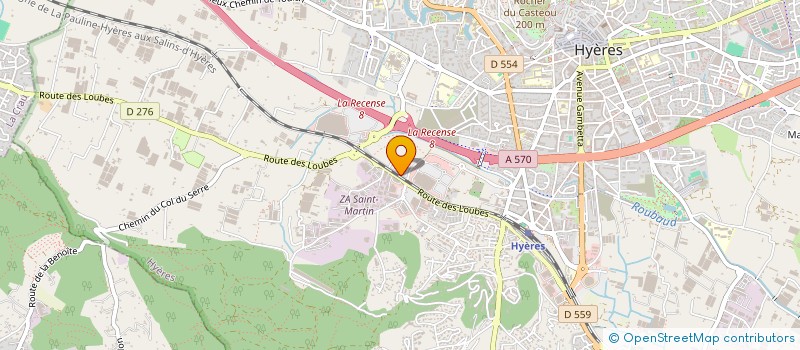 localisation de l'entreprise MADAME DANIELLE MORATTI à HYERES