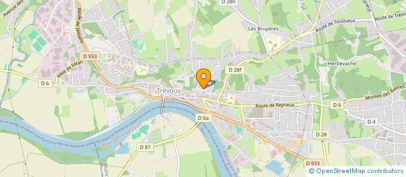 localisation de l'entreprise MADAME DANIELLE MOURET à TREVOUX