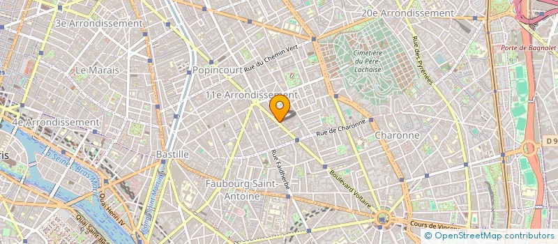 localisation de l'entreprise MADAME DANIELLE NAIMAN  PARIS