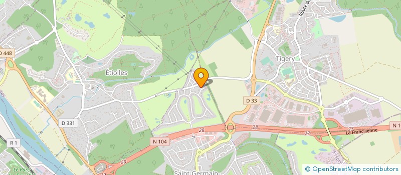 localisation de l'entreprise MADAME DANIELLE NENOT à SAINT-GERMAIN-LES-CORBEIL