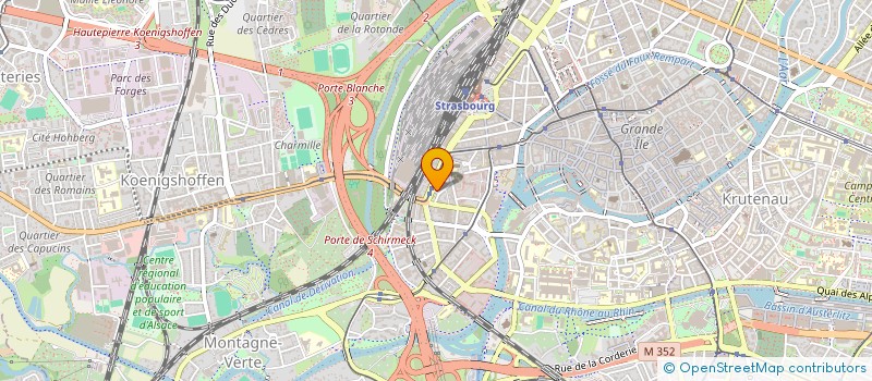 localisation de l'entreprise MADAME DANIELLE NGUISSAM MOUSSA à STRASBOURG