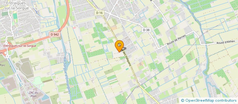 localisation de l'entreprise MADAME DANIELLE NIEFER  ENTRAIGUES-SUR-LA-SORGUE