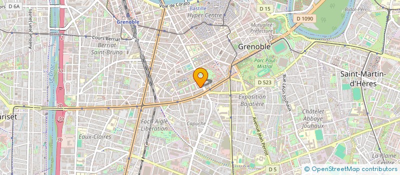 localisation de l'entreprise MADAME DANIELLE NIZAN  GRENOBLE