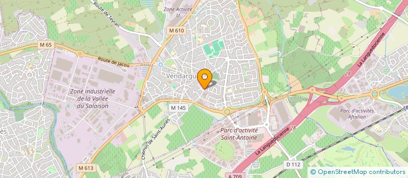 localisation de l'entreprise MADAME DANIELLE NURIS à VENDARGUES