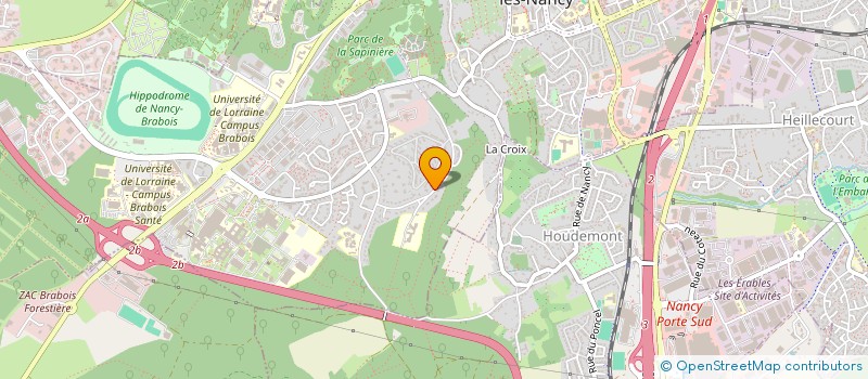 localisation de l'entreprise MADAME DANIELLE NUSS  VANDUVRE-LES-NANCY