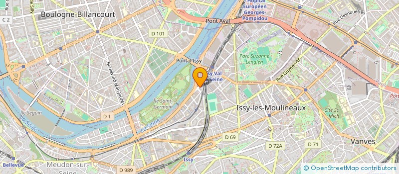 localisation de l'entreprise MADAME DANIELLE PANDELESCU à ISSY-LES-MOULINEAUX
