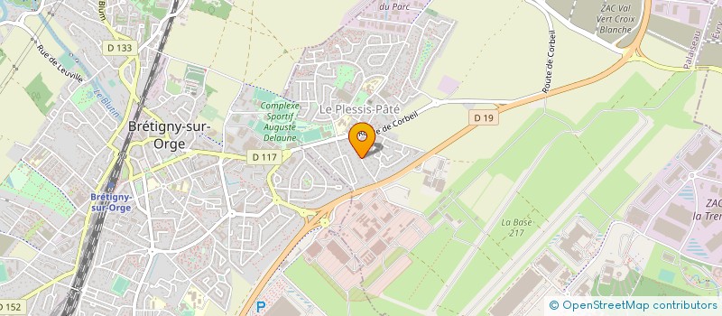 localisation de l'entreprise MADAME DANIELLE PAPIN à LE PLESSIS-PATE